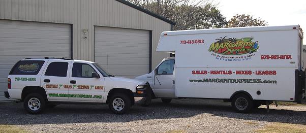 MARGARITA MACHINE DELIVERY VEHICLES